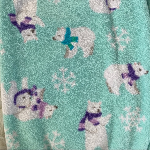 Carters Fleece Pajama Set Size 4T - Picture 3 of 10